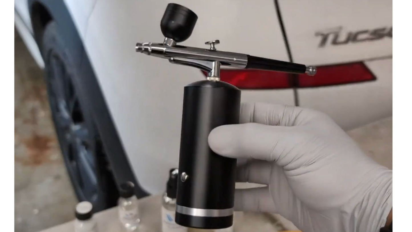 Airbrush Kit With Compressor - 48PSI Rechargeable Cordless