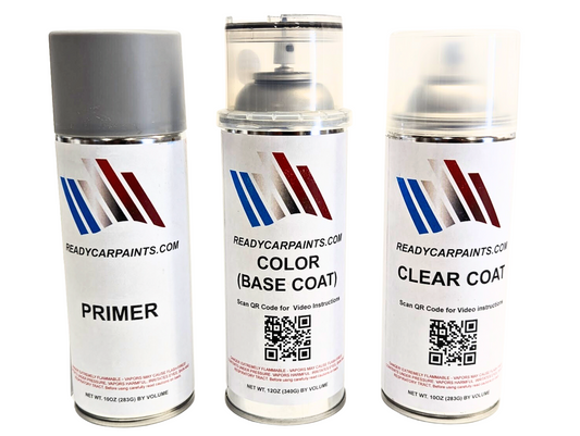 Automotive Primer, Spray Color & Clear Coat | Pick Your Color 100% OEM Color Match