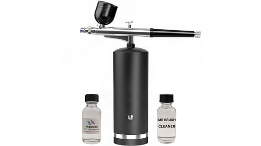 Airbrush Kit With Compressor - 48PSI Rechargeable Cordless