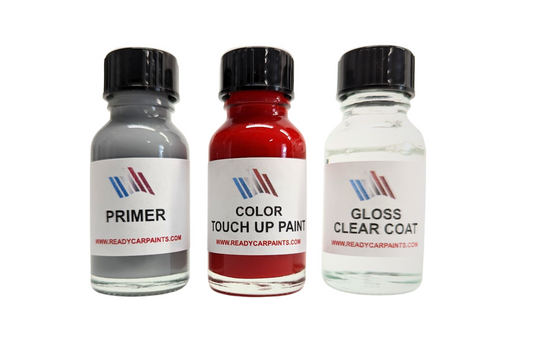 Automotive Touch Paint, Primer & Clear Coat Kit 100% - OEM Color Match