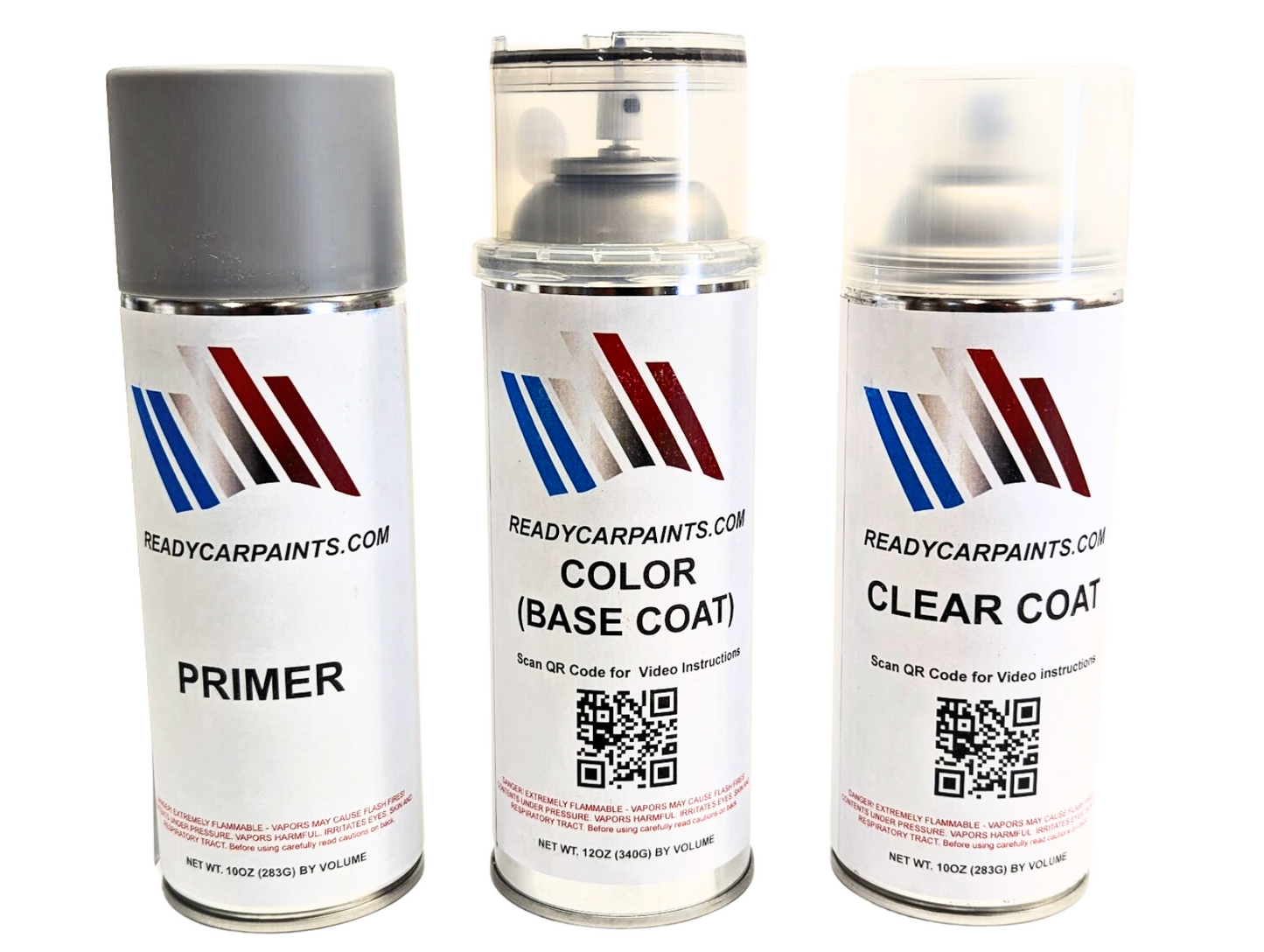 Automotive Primer, Spray Color & Clear Coat | Pick Your Color 100% OEM Color Match